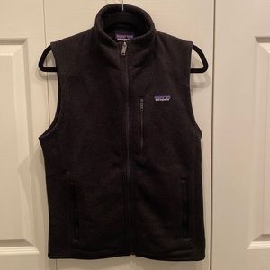 Black Patagonia Fleece Vest